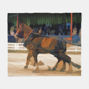 Reine Pferdestärke - Pferdepuls Fleecedecke