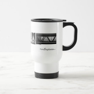 Reine Saginaw Buchstabe-Reise-Tasse Reisebecher