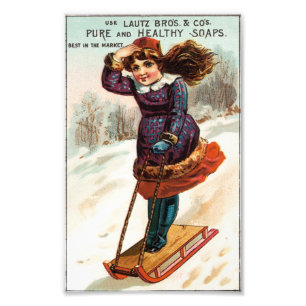 Reine und gesunde Seifen Fotodruck