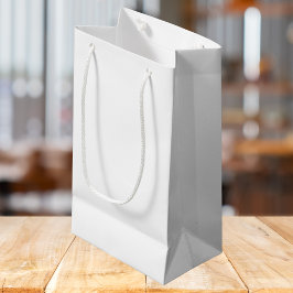 Reine weiße Farbe Kleine Geschenktüte