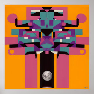 Reiner Demure - Ken Gage Surreal Art Poster