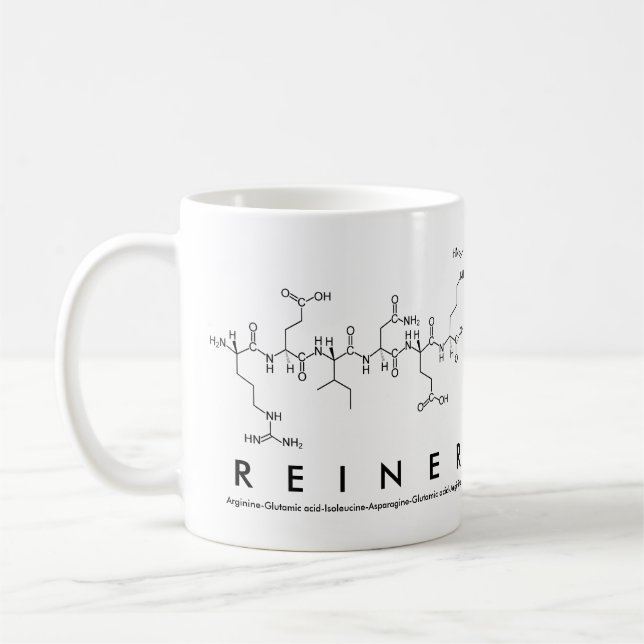 Reiner Peptidname Tasse (Links)