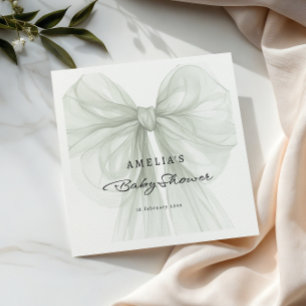 Reiner Weidenbogen-Script Neutral Baby Serviette