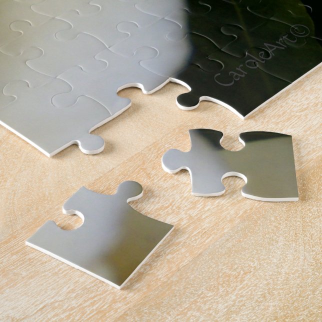 Reiner weißer Gardenia 2 Puzzle (Seite)