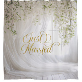 Reiner weißer Vorhang Floral Hochzeit Hintergrund