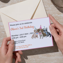 Reiner Welpe | Hunde Theme Boy First Birthday Part