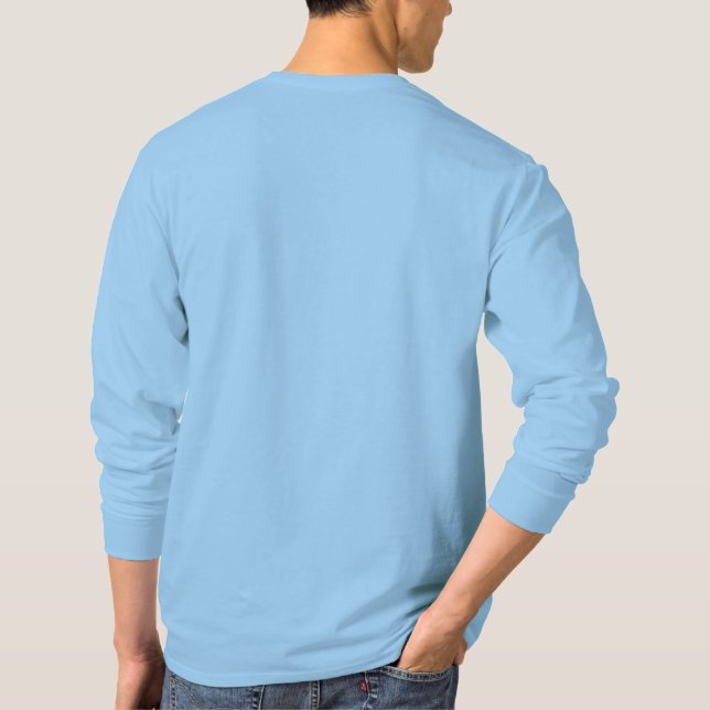 Reines Cotton Langschlauch-Shirt T-Shirt (Rückseite)