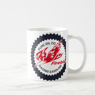 Reines Firebird-Rennbenzin-Vintage-Schild Tasse