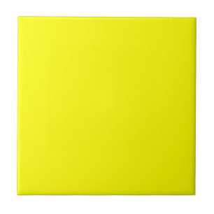 Reines Gelb - Neon Lemon-Bright-Template-Blende Fliese