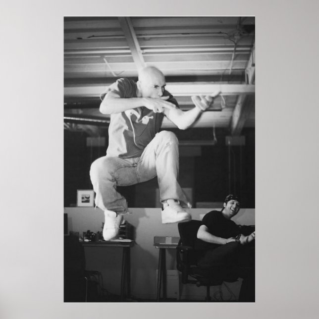 Reines Glas Poster (Vorne)