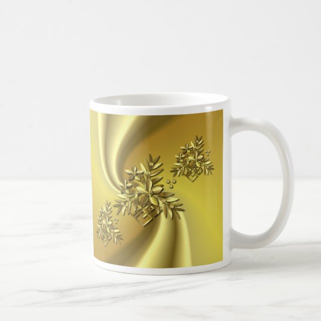 Reines Gold Kaffeetasse (Rechts)