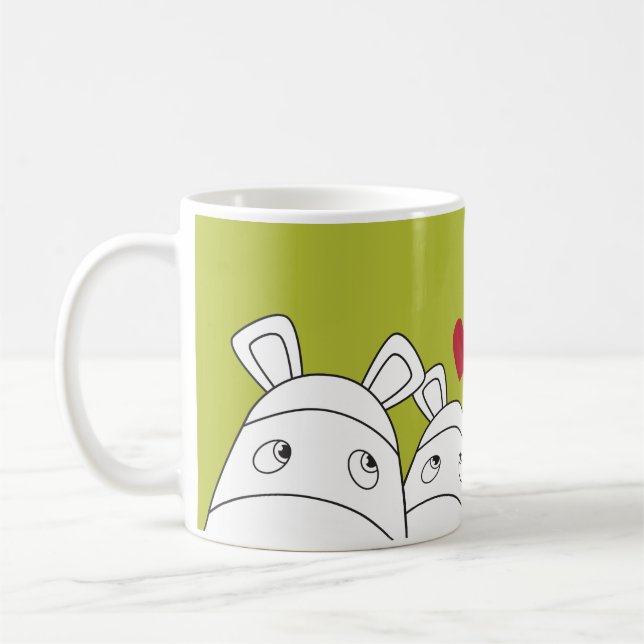 Reines Impossimals® - herrliches Grün Kaffeetasse (Links)