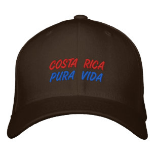 REINES LEBEN COSTA RICA BESTICKTE BASEBALLKAPPE