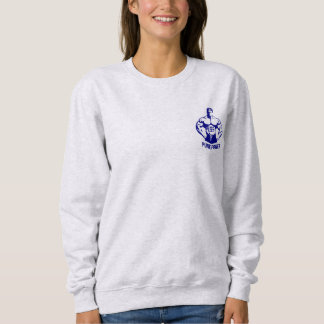 Reines Power Bodybuilding Grafik - Silhouette Fitn Sweatshirt