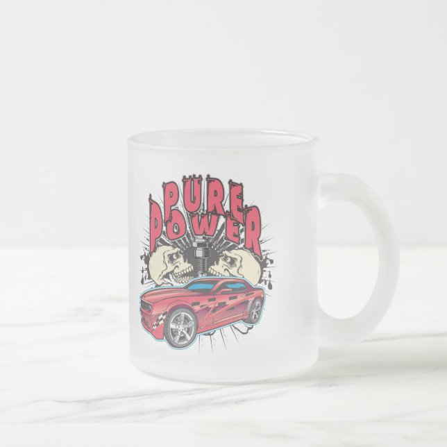 Reines Power Camaro Konzept Mattglastasse (Rechts)