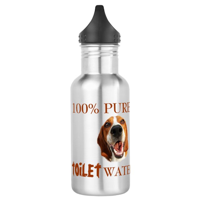 Reines Toilettenwasser Edelstahlflasche (Links)