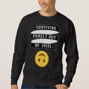 Reines Überleben aus dem spitzigen Apparel Sweatshirt
