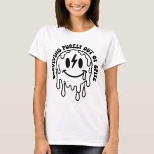 Reines Überleben ohne fette Aussage T-Shirt
