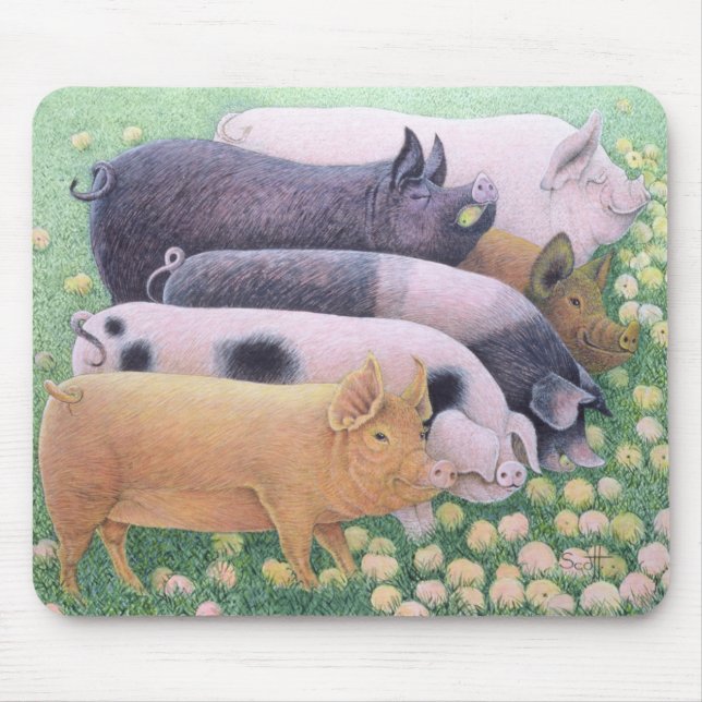 Reines Vergnügen Mousepad (Vorne)