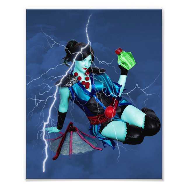 Reinessa Storm Cosplay Fotodruck (Vorne)