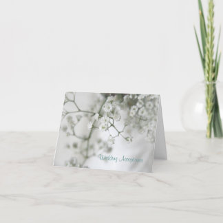 Reinheit Wedding Acceptance Karte