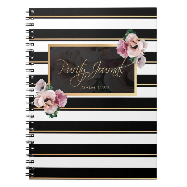 Reinheits-Zeitschrift - Psalm-119:9 Notizblock (Vorderseite)