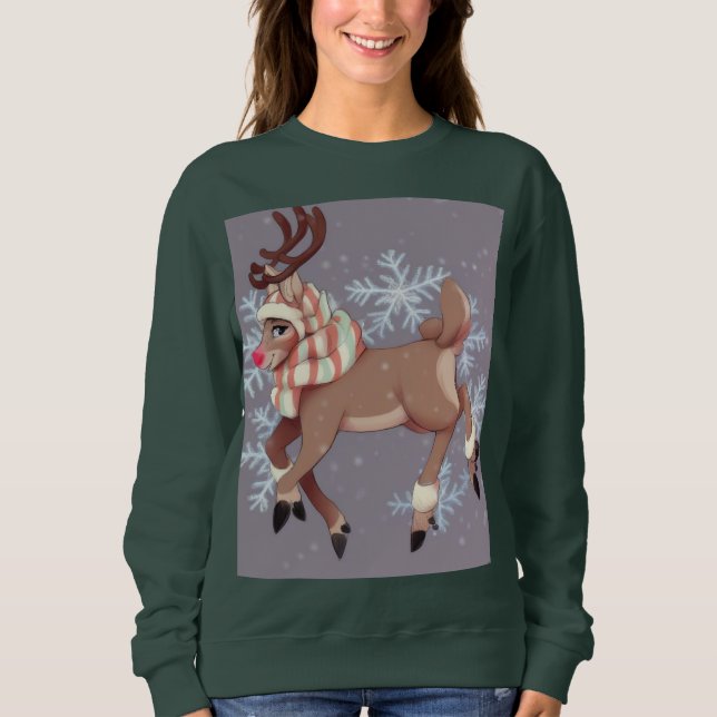 Reinhirnfrauen Sweatshirt (Vorderseite)
