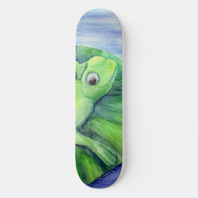 Reinigen Sie das Adapt-Skateboard. Skateboard (Vorderseite)