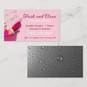 Reinigung der Kühlräume Visitenkarte