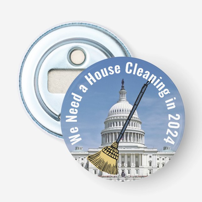 Reinigung des Hauses 2024 Wahl Flaschenöffner (Vorderseite)