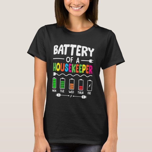 Reinigung des Hauses T-Shirt (Vorderseite)
