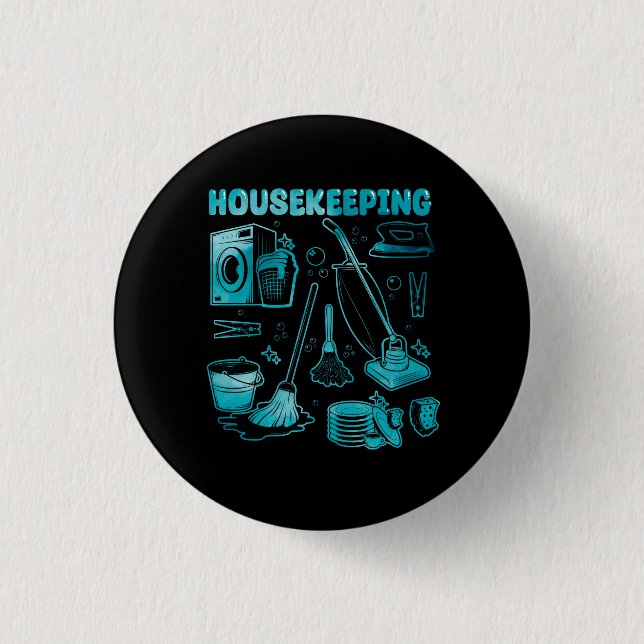 Reinigung des Hausmeisters Ro Button (Vorderseite)