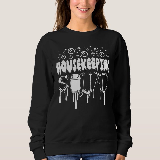 Reinigung des Hausmeisters Sweatshirt (Vorderseite)