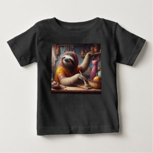 Reinigung einer Küche Baby T-shirt