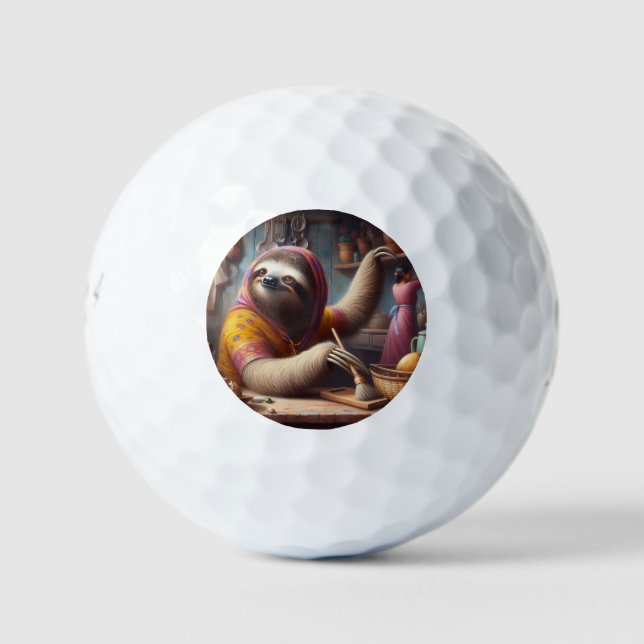 Reinigung einer Küche Golfball (Vorderseite)