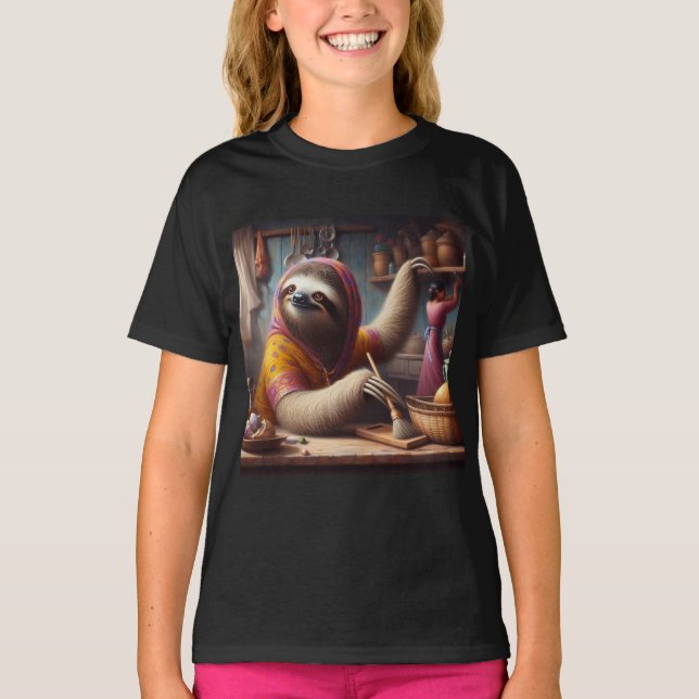 Reinigung einer Küche T-Shirt (Vorderseite)