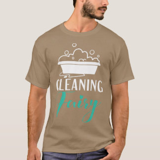 Reinigung Fairy Janitor Custodian T-Shirt