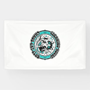 Reinigung Haus Chaos Katze Katzenliebhaber Shirt K Banner