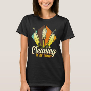 Reinigung ist meine Therapie Housekeeping Housekee T-Shirt