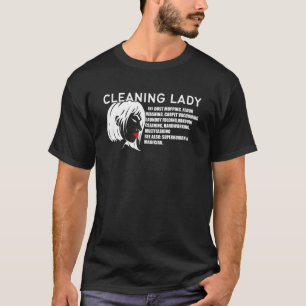 Reinigung Lady Magician T-Shirt