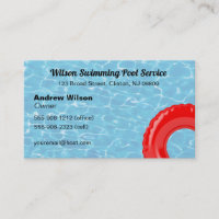 Reinigung und Verkauf des Schwimmbads