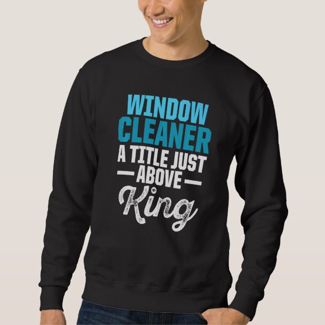 Reinigung von Fenstern 33 Sweatshirt (Vorderseite)