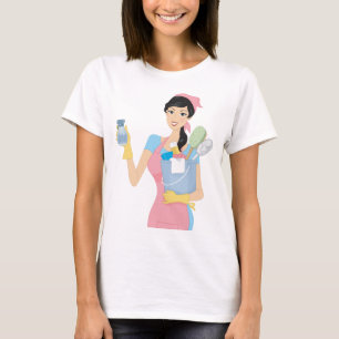 Reinigung von Frauen T-Shirt