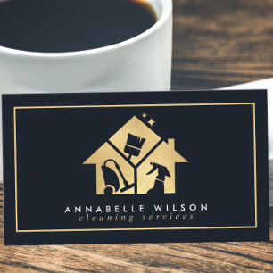 Reinigung von Goldhäusern Visitenkarte