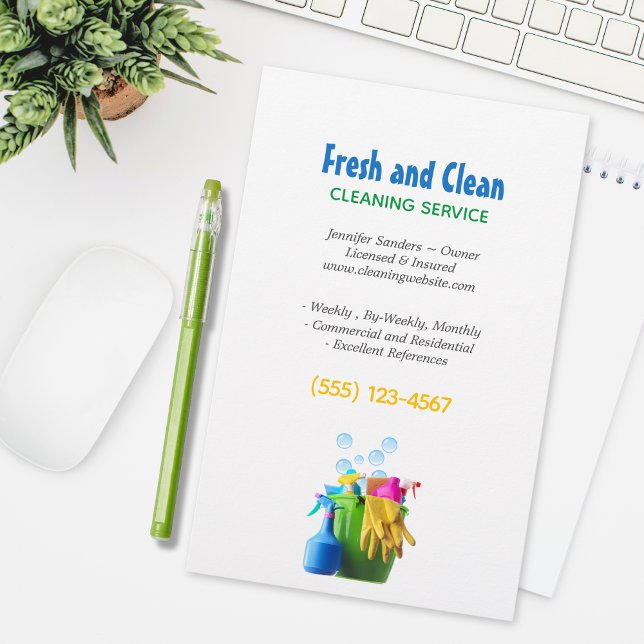 Reinigung von Serviceleistungen Flyer (Von Creator hochgeladen)