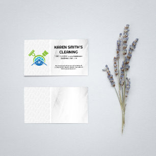 Reinigungs-Zuhause-Logo   Haushaltshilfe Visitenkarte