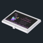 Reinigungsbedarf Haushaltshilfe Visitenkarten Dose<br><div class="desc">Sparkle Reinigungsmittel Reinigungsservice Business Card Gehäuse. Eine niedliche und berufliche Möglichkeit,  alle Ihre Visitenkarten zu halten. Personalisieren Sie dies mit Ihrem eigenen Namen und Ihren eigenen Angaben.</div>