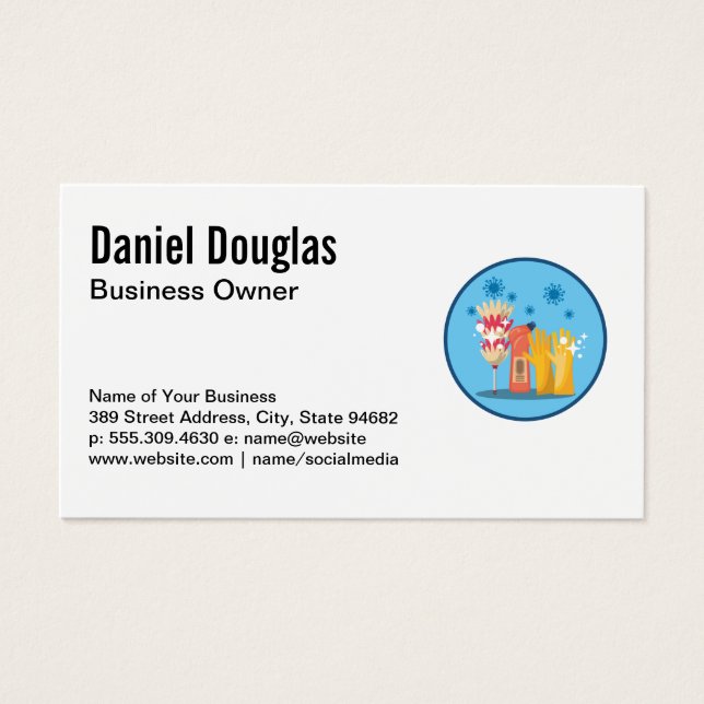 Reinigungsdienst für Haushaltshilfe | Sanierung (Vorderseite)