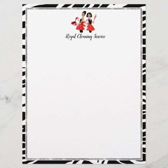 Reinigungsdienste - Afroamerikanisches Divas Flyer (Vorne)