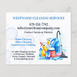 Reinigungsdienste Flyer